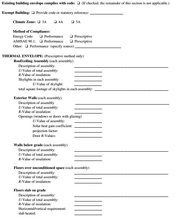 APPENDIX B 2018 BUILDING CODE SUMMARY FOR ALL MERCIAL